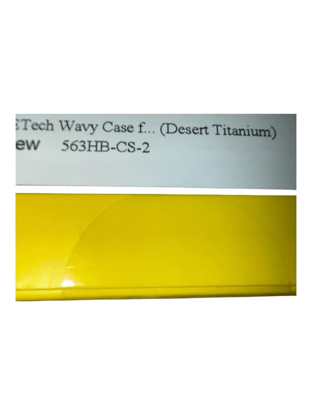 New Sealed in Box Cellphone Wavy Case for iPhone 16 Pro Max ONLY